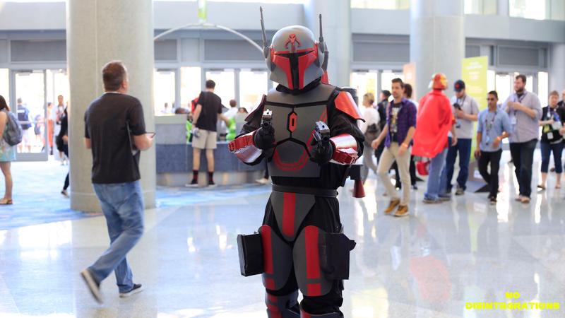 Illustration for article titled So Many Mandalorian Mercs At Star Wars Celebration 2015